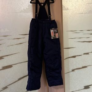 New Convertible Kids Ski Bib Pants